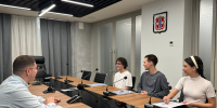 В Представительстве Омской области при Правительстве Российской Федерации стартовала учебная практика для студентов Академии водного транспорта РУТ (МИИТ) - Представительство Омской области при Правительстве РФ
