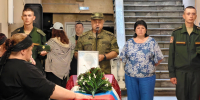 «Золотой был человек». Воина Олега Гостюхина проводили в последний путь - Газета Егоршинские Вести