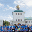 Участники мотопробега по маршруту «Тюмень – Курган – Введенское – Далматово» посетили Далматовский монастырь - Успенский Далматовский мужской монастырь