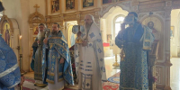 Епископ Шуйский и Тейковский Иоанн совершил Божественную литургию в храме Рождества пресвятой Богородицы с. Подолец - Шуйская епархия