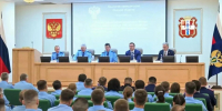 Виталий Хоценко и заместитель Генерального прокурора России Сергей Зайцев обсудили вопросы реализации нацпроектов и защиты прав жителей - Газета Омский пригород