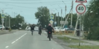 В столице Хакасии скрытый патруль продолжает наблюдение за детьми на мототехнике - Республиканская телевизионная сеть