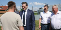 Глеб Никитин встретился с семьей участника СВО – жителя Большемурашкинского округа - Вадский муниципальный округ