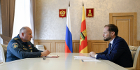 Руководитель Тверской области Виталий Королев и глава МЧС России Александр Куренков обозначили ключевые направления совместной работы региона и федерального ведомства - Газета Старицкий Вестник