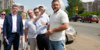 Борис Веснин проверил работы по расширению улицы Московской - Newsler.Ru