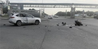 Водитель и пассажир мотоцикла попали в больницу после ДТП в Красноглинском районе - Волга Ньюс