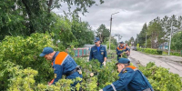 В Алтайском крае ликвидируют последствия мощной непогоды - 1-LINE