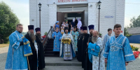 Архипастырь возглавил престольные торжества в Казанском храме с. Власиха - Алтайская митрополия