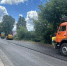 В Людиново уложили асфальт на дороге к строящемуся путепроводу - Калужский перекрёсток