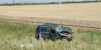 В Приволжском районе внедорожник опрокинулся в кювет - SamaraGIS.Ru