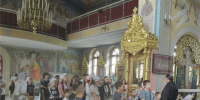 Дети из Новочебоксарского Социально- Реабилитационного центра посетили собор князя Владимира - Чебоксарско-Чувашская Епархия