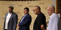 Амурский областной краеведческий музей, в рамках акции «Дорогами Победы», посетила делегация из города Москвы - Краеведческий музей им. Г.С. Новикова-Даурского