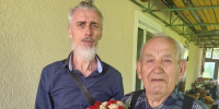По традиции поздравили с юбилеем Вольского Диниса Ивановича - 90 лет. - Администрация г. Ессентуки