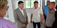 Евгений Первышов проинспектировал ход капремонта Никифоровской школы №2 - Национальные проекты