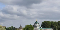 В братском корпусе Стефановской церкви в Пскове завершают воссоздание тамбура одного из входов - Pln-Pskov.Ru