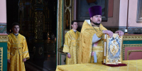 Владыка Максим возглавил Литургию в Вознесенском соборе - Елецкая епархия