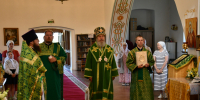 Божественная литургия в Никольском храме села Никольское - Елецкая епархия