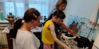 Воспитанники социально-реабилитационного центра «Солнечный мир» познакомились с историей Берёзовки - Газета Пригород