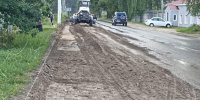 Началось строительство тротуара на въезде в Жуковку - Газета Жуковские новости