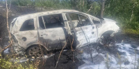 В Мурманске в загоревшемся Opel Zafira погиб водитель - КП Мурманск