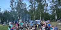 100 км на велосипедах: спортсмены Бердска и их родители вязали узлы и ловили рыбу - Бердск-Онлайн.Ru
