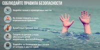 Соблюдайте правила безопасности на воде!. - Емельяновский район