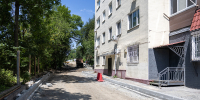 Рядом с парком Минного городка делают новую дорогу с тротуарами и парковочными карманами - Администрация г. Владивостока