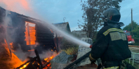 Вчера в деревне Брод сгорел жилой дом - K-Ur.Info
