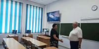 Владимир Зюзин проконтролировал ход ремонтных работ в школе Усть-Лабинска - Югополис