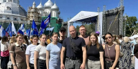 Личный состав ВИПЭ ФСИН России принял участие в мероприятиях в рамках Дней Санкт-Петербурга в Вологодской области - Вологодский институт права и экономики ФСИН России