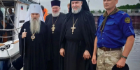 Митрополит Санкт-Петербургский и Ладожский Варсонофий прибыл на остров Коневец - Выборгская Епархия