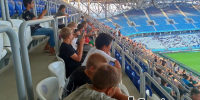 Дети футбольного спортивного клуба  Приморск  побывали на матче  Ротора  в Волгограде - Быково-медиа