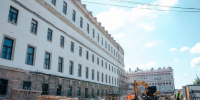 Реставрация гимназии набирает обороты - Курская правда
