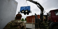 Такие дизель-генераторные установки передало Крыму Правительство Ленинградской области. - Крымская правда