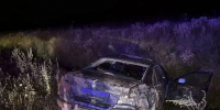Под Зубцовом водитель на BMW опрокинулся в кювет - Афанасий-биржа