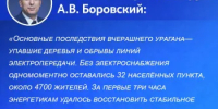 Вчера Борский округ попал в эпицентр грозового фронта - Город Бор