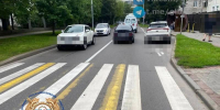 В Калининграде «Москвич» наказал электросамокатчика - ИА Русский Запад