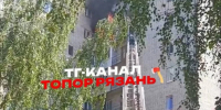 пожар в Приокском - РИА 7 Новостей