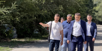В посёлке Научный Городок Ленинского района обустроили тротуар школе №72 - Администрация г. Барнаул