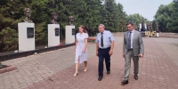 Игорь Антропенко посетил Нижнеомский район с рабочей поездкой - 12 канал