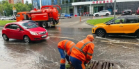 Городские службы ликвидировали основной объем последствий залпового ливня, обрушившего накануне на Нижний Новгород треть месячной нормы осадков    - Администрация г. Нижний Новгород