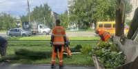 В Ижевске устраняют последствия ливня  - Сусанин