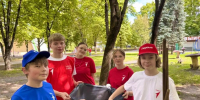 Активисты Движения Первых навели порядок в парке «Юность» - Администрация