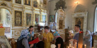 Праздничное богослужение в день почитания Казанской иконы Божией Матери прошло во Владимирском храме Клетнянского благочиния - Клинцовская епархия