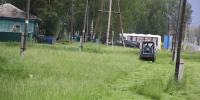 В населенных пунктах округа активно ведется выкос травы - Aromashevo.Online