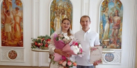 ХРУСТАЛЬНАЯ СВАДЬБА! Сегодня в елецком ЗАГСе прозвучало "Да, я выбираю тебя снова» - Allelets.Ru