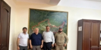 Состоялась встреча Галипа Галипова с главой села Новомехельта Гайирбегом Мусаевым - Гумбетовский район