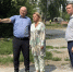 Ирина Диденко с городскими властями проинспектировала ход работ. Фото сайта iskitim.nso.ru - Законодательное собрание