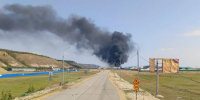 Возгорание произошло на предприятии по производству пластиковых окон в селе Капитоновка - Якутское-Cаха ИА