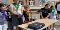 В летнем лагере в рамках проекта «Отец — опора и мудрец» прошёл турнир по стрельбе - Голышмановский городской округ